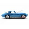1965 Chevrolet Corvette Sting Ray Coupé Azul 1:18 Maisto 31640 Cochesdemetal 8 - Coches de Metal 