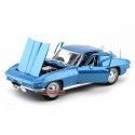 1965 Chevrolet Corvette Sting Ray Coupé Azul 1:18 Maisto 31640 Cochesdemetal 9 - Coches de Metal 