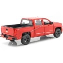 Cochesdemetal.es 2017 Chevrolet Silverado Pickup Rojo 1:24 Welly 24083