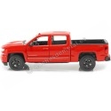 Cochesdemetal.es 2017 Chevrolet Silverado Pickup Rojo 1:24 Welly 24083