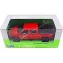 Cochesdemetal.es 2017 Chevrolet Silverado Pickup Rojo 1:24 Welly 24083