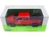 Cochesdemetal.es 2017 Chevrolet Silverado Pickup Rojo 1:24 Welly 24083