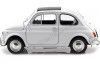 Carsdemetal.es 1957 Fiat Nuova 500 Branco 1:24 Welly 22515