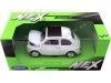 Carsdemetal.es 1957 Fiat Nuova 500 Branco 1:24 Welly 22515