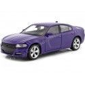 Cochesdemetal.es 2016 Dodge Charger R/T Azul 1:24 Welly 24079