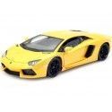 Carsdemetal.es 2011 Lamborghini Aventador LP700-4 Amarelo 1:24 Welly 24033