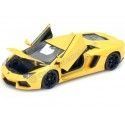 Carsdemetal.es 2011 Lamborghini Aventador LP700-4 Amarelo 1:24 Welly 24033