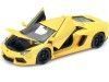 Carsdemetal.es 2011 Lamborghini Aventador LP700-4 Amarelo 1:24 Welly 24033