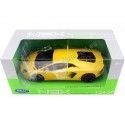 Carsdemetal.es 2011 Lamborghini Aventador LP700-4 Amarelo 1:24 Welly 24033