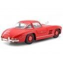Carsdemetal.es 1954 Mercedes-Benz 300 SL Gullwing "Gaviota Wings" W198 Vermelho 1:24 bem 24064