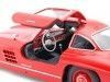 Carsdemetal.es 1954 Mercedes-Benz 300 SL Gullwing "Gaviota Wings" W198 Vermelho 1:24 bem 24064