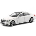 Carsdemetal.es 2015 Mercedes-Benz S-Class (W222) Branco 1:24 Welly 24051
