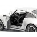 Carsdemetal.es 1974 Porsche 911 turbo 3.0 cinza metálico 1:24 bem 24043
