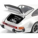 Carsdemetal.es 1974 Porsche 911 turbo 3.0 cinza metálico 1:24 bem 24043