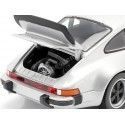 CARSDEMETAL.ES 1974 Porsche 911 Turbo 3.0 Gray métallique 1:24 Wellly 24043