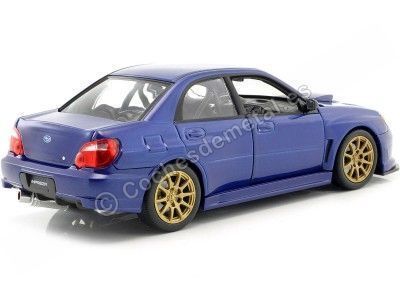 Carsdemetal.es 2010 Subaru Impreza wrx sti azul 1:24 Welly 22487 2