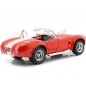 Cochesdemetal.es 1965 Shelby Cobra SC 427 Rojo 1:24 Welly 24002