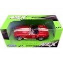 Cochesdemetal.es 1965 Shelby Cobra SC 427 Rojo 1:24 Welly 24002