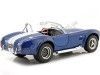 Cochesdemetal.es 1965 Shelby Cobra SC 427 Azul-blanco 1:24 Welly 24002