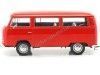 Carsdemetal.es 1972 Volkswagen VW T2 vermelho 1:24 Welly 22472