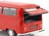 Carsdemetal.es 1972 Volkswagen VW T2 vermelho 1:24 Welly 22472