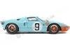 Cochesdemetal.es 1968 Ford GT40 MK1 Widebody Nº9 Ganador 24h LeMans Azul/Naranja 1:18 Solido S1803001