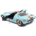 Cochesdemetal.es 1968 Ford GT40 MK1 Widebody Nº9 Ganador 24h LeMans Azul/Naranja 1:18 Solido S1803001