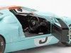 Cochesdemetal.es 1968 Ford GT40 MK1 Widebody Nº9 Ganador 24h LeMans Azul/Naranja 1:18 Solido S1803001