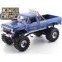 Cochesdemetal.es 1974 Ford F-250 Monster Truck "Bigfoot, Kings of Crunch" Azul 1:18 Greenlight 13541