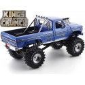 Cochesdemetal.es 1974 Ford F-250 Monster Truck "Bigfoot, Kings of Crunch" Azul 1:18 Greenlight 13541