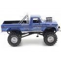 Cochesdemetal.es 1974 Ford F-250 Monster Truck "Bigfoot, Kings of Crunch" Azul 1:18 Greenlight 13541