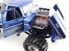 Cochesdemetal.es 1974 Ford F-250 Monster Truck "Bigfoot, Kings of Crunch" Azul 1:18 Greenlight 13541