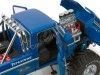 Cochesdemetal.es 1974 Ford F-250 Monster Truck "Bigfoot, Kings of Crunch" Azul 1:18 Greenlight 13541