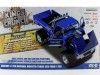 Cochesdemetal.es 1974 Ford F-250 Monster Truck "Bigfoot, Kings of Crunch" Azul 1:18 Greenlight 13541