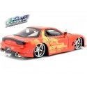 Carsdemetal.es 1995 Mazda RX-7 "Fast & Furious 2" Red-amarelo 1:24 Jada Toys 30747 253203059