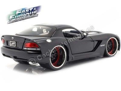 Cochesdemetal.es 2015 Dodge Viper SRT 10 "Fast & Furious 7" Negro 1:24 Jada Toys 30731 253203057 2