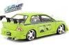 Cochesdemetal.es 2003 Mitsubishi Lancer Evo VII "Fast & Furious 2" Verde 1:24 Jada Toys 99788 253203052