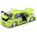 Cochesdemetal.es 2003 Mitsubishi Lancer Evo VII "Fast & Furious 2" Verde 1:24 Jada Toys 99788 253203052