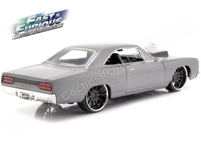 Carsdemetal.es 2006 Plymouth Road Runner "Fast & Furious 3" Grey-Negro 1:24 Jada Toys 30745 253203054 2