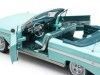 Cochesdemetal.es 1961 Chevrolet Impala Open Convertible Seafoam Green 1:18 Sun Star 3409