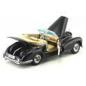 1955 Mercedes-Benz 300S Roadster Negro 1:18 Maisto 31806 Cochesdemetal 10 - Coches de Metal 