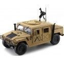 Cochesdemetal.es 1984 Hummer Humvee R-2 Military Police Dessert Tan 1:18 Auto World AWML003B