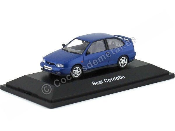 Carsdemetal.es 1996 Seat Cordoba Blue metálico 1:43 Autoemociona 31