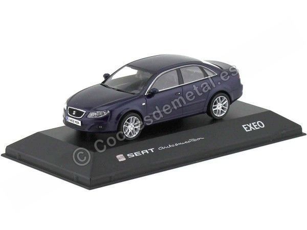 Cochesdemetal.es 2012 Seat Exeo Sedan Ada Blue 1:43 Seat Autoemocion 04