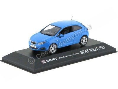 Cochesdemetal.es 2013 siège ibiza sc 3 porte gallia bleu 1:43 siège autoemocion 05