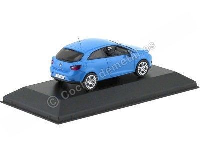 Cochesdemetal.es 2013 siège ibiza sc 3 porte gallia bleu 1:43 siège autoemocion 05 2