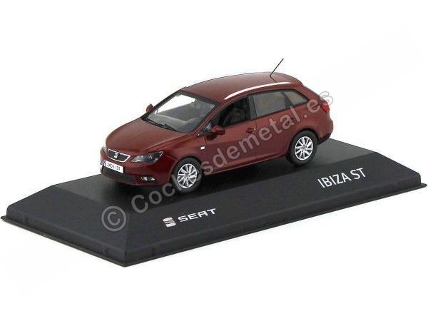 Carsdemetal.es 2014 Seat Ibiza St Dark Red 1:43 Seat Autoemocion 27