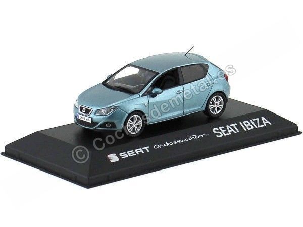 Cochesdemetal.es 2017 siège ibiza iv 5 porte atul nayarra bleu 1:43 siège autoemocion 19