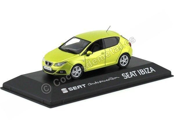 Carsdemetal.es 2017 Seat Ibiza Mk. Iv 5 portas cítricas amarelas 1:43 Self -Emotion 34