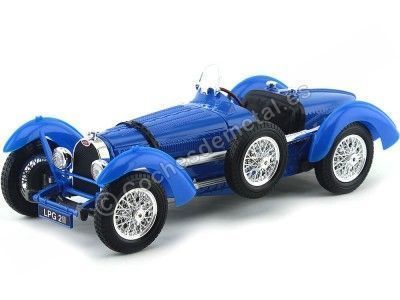 Cochesdemetal.es 1934 Bugatti Type 59 Azul 1:18 Bburago 12062